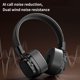 thumbnail image 4 of Auriculares de estilo retro, inalámbricos Bluetooth 5.3, subwoofer, graves profundos, vintage americano, negro, 4 of 8