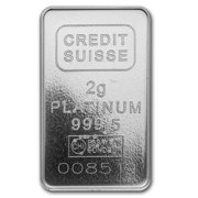 2 gram Platinum Bar - (In Assay)