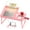 Pink, variant on HUANG Plus XL Adjustable Laptop Desk with Light, USB Port, iPad Holder & Drawer, Black