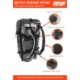 thumbnail image 4 of UNPLUG Ultimate Adventure Bag -1680D Heavy Duty Waterproof Travel Duffel Bags for Camping, Motorcycle Dry Bag, Waterproof Bags for Boating, Waterproof Duffle Backpack,Tactical Duffle Bag, 4 of 5
