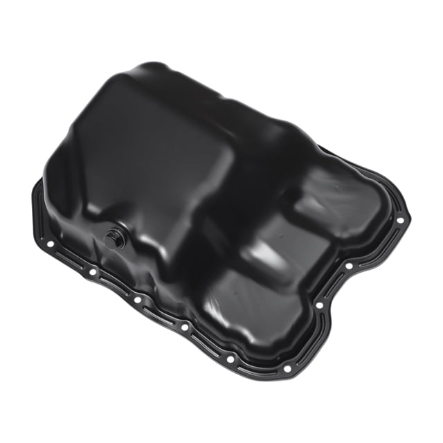 Cárter de aceite de motor Unique Bargains No.2151025001 Cárter de aceite Sump Cárter de aceite para Hyundai Tucson 2011-2013 Hierro Negro