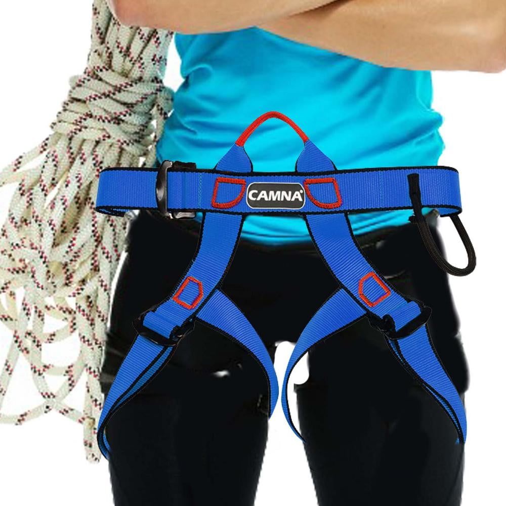High Quality Climbing Harness Harness Safety Belt Adjustable Rescue Equipment Multipurpose Outdoor Safety Belt for Aerial Work Climbing 