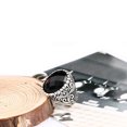 thumbnail image 5 of Opolski Fashion Men Totem Carved Oval Alloy Finger Ring Party Club Jewelry Birthday Gift, 5 of 7