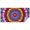 Colorful Tie Dye, variant on Blue White Tie Dye Mandala Pattern Rectangle Tablecloth 60"x84",Waterproof Polyester Rectangle Table Cloth, Wipeable Spillproof Polyester Tablecloth for Dining, Camping, Indoor and Outdoor