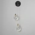 thumbnail image 4 of E11072-122BKPG ET2 Lighting Pebble - 1W 2 LED Wall Sconce-23.75 Inch Tall and 4.75 Inch Wide, 4 of 5