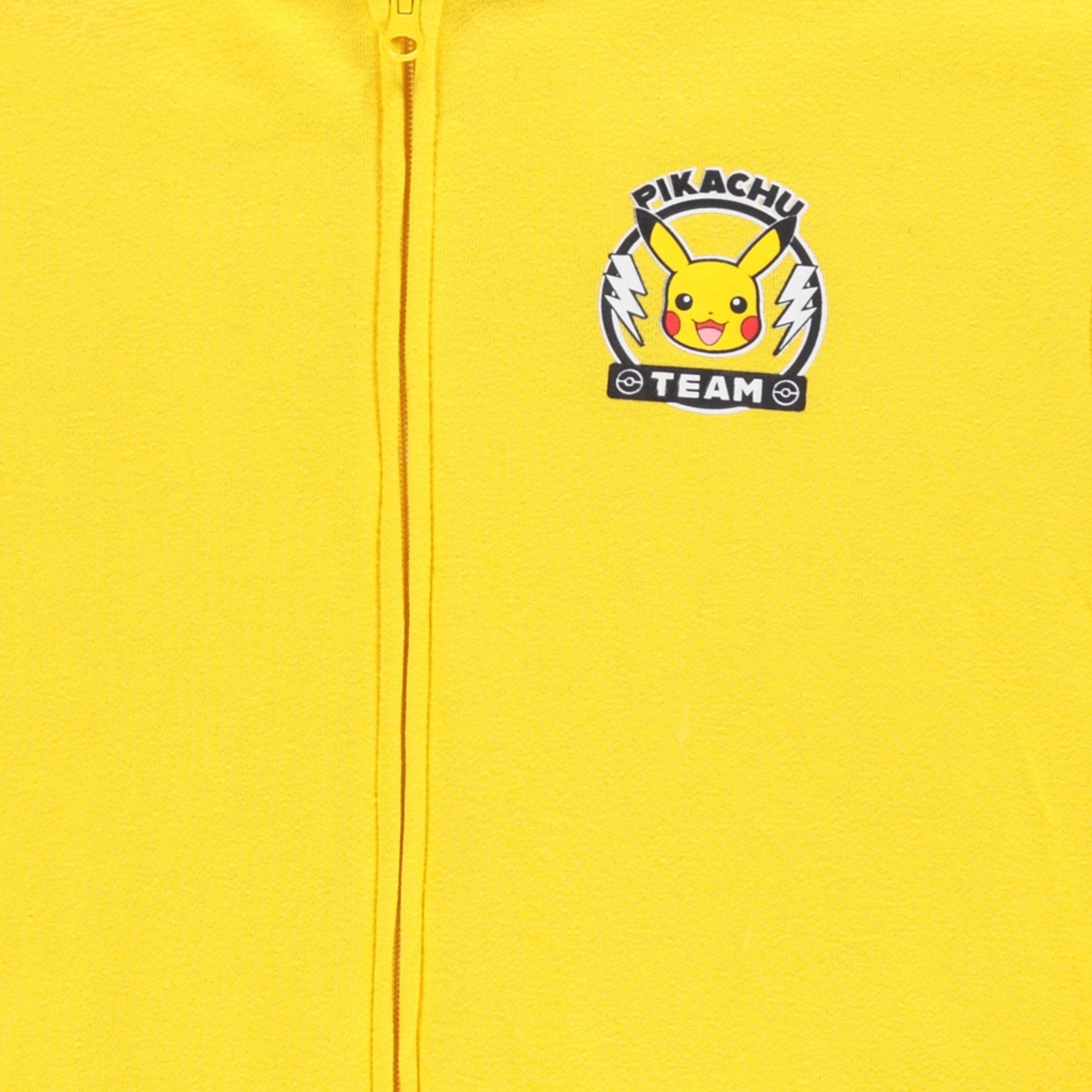Pokemon Pikachu Costume Hoodie with 3D Ears, Long Sleeve Hooded Sweatshirt, Boys S-XL