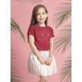 thumbnail image 2 of Cute Boho Baby Magic  Axolotl T-Shirt Juniors -Image by Shutterstock,  Medium, 2 of 4