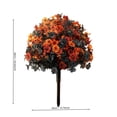 thumbnail image 3 of DefiDgd Halloween Faux Plant Bush Garden Stake with Spooky Eyeball Ornaments,Outdoor Plant Pick for Halloween Lawn Patio Front Porch Party Holiday Home Decoration(D), 3 of 8