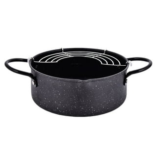 Hybrid Deep Sauté Pan/Chicken Fryer with Lid, 7QT