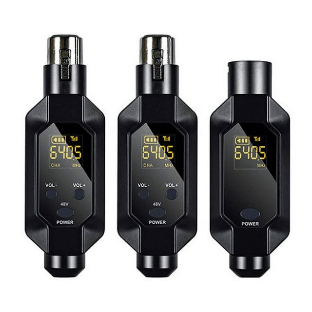 Mosiee For Dynamic Microphone Wireless Xlr Transmitter With Extended Range Capability