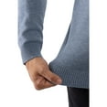 thumbnail image 4 of X RAY Mens Crew Neck Sweater Slim Fit Midweight Pullover Sweater for Men for Casual Dressy Wear (Big & Tall Available), Heather Slate, 3XL, 4 of 11