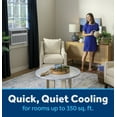 thumbnail image 2 of GE® ENERGY STAR® 11,000 BTU Smart Heat/Cool with Heat Pump Electronic Window Air Conditioner for Large Rooms up to 550 sq. ft., 2 of 11