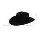 thumbnail image 5 of Sombrero de Vaquero de Fieltro Sombrero de Vaquero de Fieltro Gorra de Vaquera de Fiesta con Correa Ajustable para el Cuello, 5 of 5