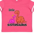 thumbnail image 4 of Inktastic Little Sistersaurus Girls Toddler T-Shirt, 4 of 5