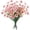 Pink, variant on MACTING Artificial Flowers for Outdoors 6 Bundles Fake Flowers UV Resistant Faux Plastic Plants No Fade for Planters Window Box Patio Porch Garden Yard Indoor Outside Summer Decorations(Mix Color-1)
