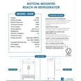 thumbnail image 6 of Dukers - D55R 2-Door Commercial Refrigerator in Stainless Steel, 6 of 6