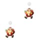 thumbnail image 4 of Naiovety Navidad LED decoración muñeco de nieve estrella campana luz vacaciones ventana decoración LED ventosa luces Navidad colgante para Navidad 2021 Type1 NO1 Naiovety CBP168148, 4 of 6