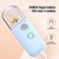 thumbnail image 5 of JGJJUGN Portable Mini Facial Mist Sprayer, Rechargeable Atomizing Personal Humidifier, Travel & Home Moisturizing Spray Device, Compact Handheld Cold Spray, Large Capacity Battery, Plastic Design, 5 of 9