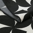thumbnail image 2 of Loomaknoti Terrace Tropic Sevella 4' x 6' Geometric Indoor/Outdoor Area Rug , Black/White, 2 of 9