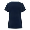 thumbnail image 6 of TAIAOJING Women Scrubs Tops Short Sleeve V-Neck Pocket Care Workers T-Shirt Tops, 6 of 9