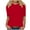 Red, variant on Homenesgenics Womens Fall Clothing New Arrivals Women Half Sleeves Casual Shirts Pullover Loose Blouse