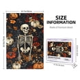thumbnail image 4 of 1000 PCS Pumpkin skeleton 1000 piece puzzle for adults,Wonderful imagination,That Come Together As One Holiday Image,Classic skeleton Wooden Puzzle Game,Charm Holiday Home Wall decor jigsaw puzzles, 4 of 6