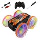 thumbnail image 5 of Coche eléctrico RC,Control remoto RC coche conducción en las cuatro ruedas,Giro de alta velocidad del coche eléctrico para niños y adultos,Coche anfibio RC de doble cara giratorio Naranja, 5 of 9