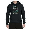 thumbnail image 2 of Anything is Possible Inspiring Religious Inspirational/Christian Unisex Graphic Hoodie Sweatshirt, Black, 3XL, 2 of 3