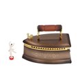 thumbnail image 3 of SHAR Music Box Brown Iron Shape Dancing Girl Rotating Clockwork Jewelry Box for Table Decoration Gift, 3 of 22