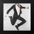 thumbnail image 2 of Atelier B Art Studio 20x20 Black Modern Framed Museum Art Print Titled - Happy Classic Man, 2 of 5