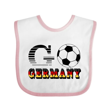 

Inktastic Go Germany- Soccer Football Gift Baby Boy or Baby Girl Bib