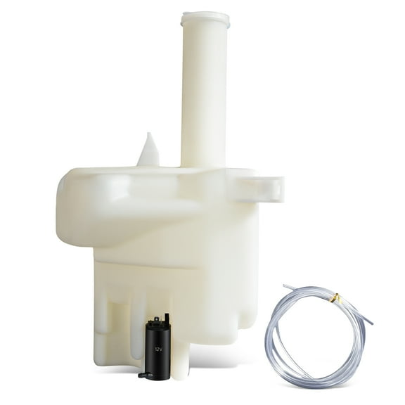 For 2000 to 2005 Mitsubishi Eclipse Coupe Factory Style Car Windshield Washer Fluid Reservoir Tank Kit MI1288110 01 02 03 04