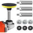 thumbnail image 1 of OUSITAID Angle Grinder Extension Rod 80mm M10 Thread Angle Grinder Extension Shaft Durable Angle Grinder Lengthen Connecting Rod with 6Pcs Pressing Plate for 100 Type Angle Grinder, 1 of 11