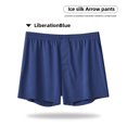 thumbnail image 1 of Pantalones Ropa interior para hombre Talla grande Sueltos Elásticos Pijamas para el hogar Cómodos Pantalones cortos deportivos transpirables y frescos, 1 of 6