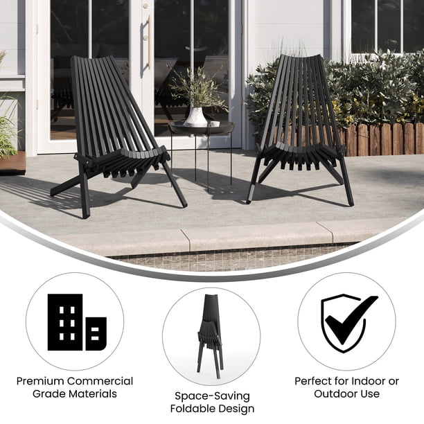 Emma & Oliver Folding Chair | Portable chairs for ecommerce