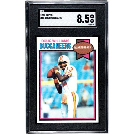 RDB Holdings & Consulting CTBL-037505 Doug Williams 1979 Topps Rookie Card - No.48 SGC Graded 8.5 NM-MT Plus Tampa Bay Buccaneers
