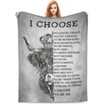 thumbnail image 5 of Highland Cow Blanket Cow Throw Blanket Cozy Fleece Flannel Bedding Black and White Highland Cow Gifts for Women Men Boys Girls Adults Lovers Stuff Plush for Couch Sofa Bed Room Decor 60"X80", 5 of 6