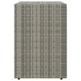 thumbnail image 5 of vidaXL Garden Storage Cabinet Grey 100x55.5x80 cm Poly Rattan, 5 of 5