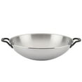 thumbnail image 1 of Kitchen Aid Clad 38cm Open Wok, 1 of 3