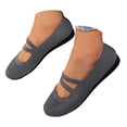 thumbnail image 1 of Ballerines pour Femmes Chaussures Habillées Confortables en Tricot Bout Rond Mary Jane à Enfiler Mocassins de Travail Business Décontracté, 1 of 7