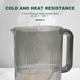 Milk Fridge Cold Water Bottle Pitcher with Lid 1 Gallon Door Jug