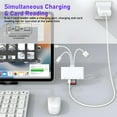 thumbnail image 5 of Estbridge [5-in-1 Card Reader] 5-in-1 Storage Card USB 3.0 Card Reader | Compatible with iPhone/iPad  Lightning/USB-C and USB-A Computers  Featuring TF SD & SD Card Slots  USB OTG Adapter, 5 of 5