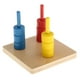 thumbnail image 5 of Apilador Apilable Baoblaze Juguete para Niños Material Didáctico Montessori Discos de Madera 9 Piezas, 5 of 7