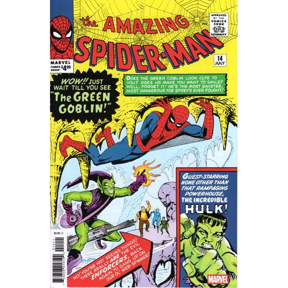 The Amazing Spider-Man #14C VF ; Marvel Comic Book