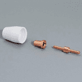 thumbnail image 3 of for PT31 LG40 Plasma Cutter Cutting Torch Consumables KIT Extended 60Pcs, 3 of 7