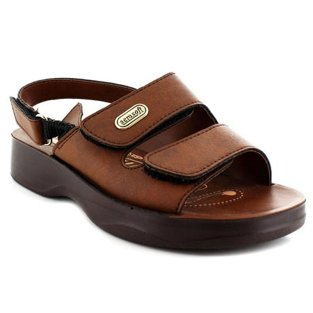 

Aerosoft Matador Hook and Loop Adjustable Straps Comfy Boy s Sandals