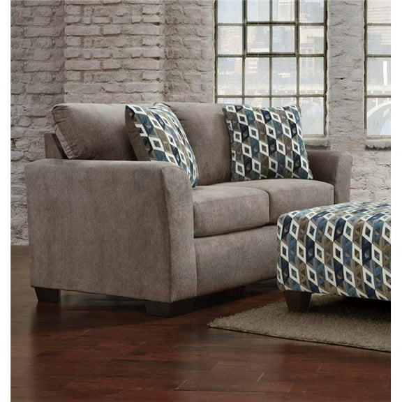 Neo Living NL700-TAUP-02-LOVE Amelia Loveseat Sofa, Taupe