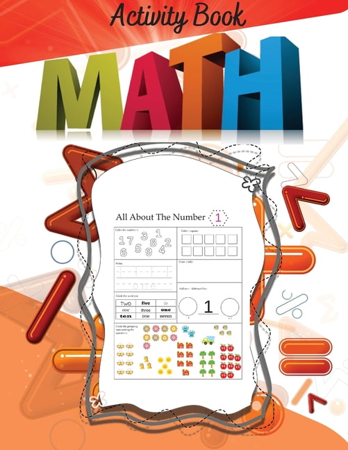 Math Book With Activities Getting started, completing, first grade