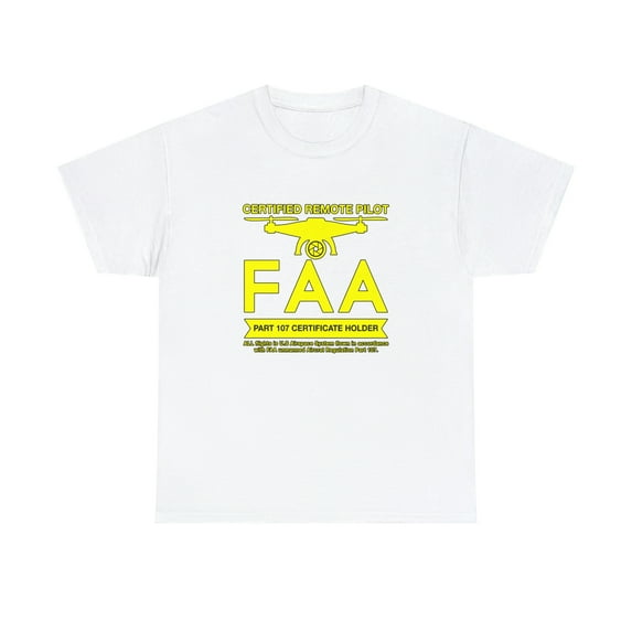 Certified Remote Pilot FAA Shirt, Christmas Gift, Birthday Gift - ID: 746