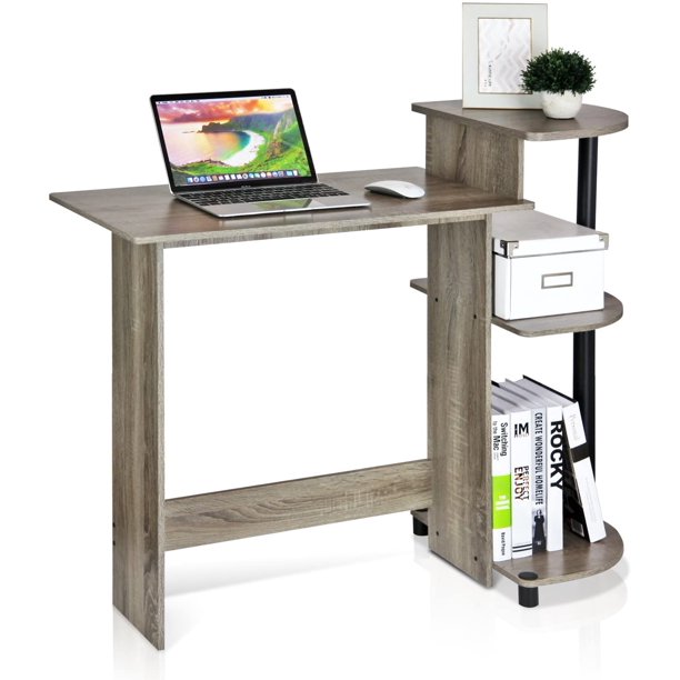 11192EX/BK 99797E Home Computer Desk Writing Table, Espresso Finish